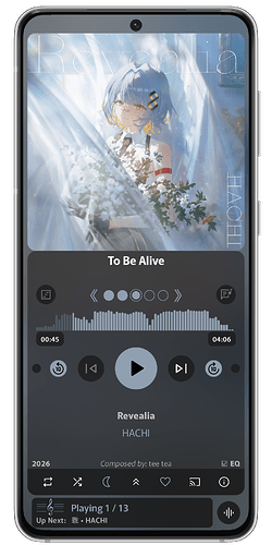 Full Player - Main View