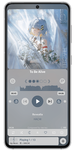 Full Player - Main View