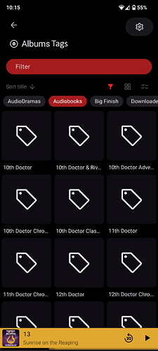 Album Tags w/ Filtering