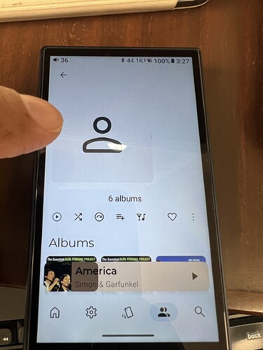 Alan Parsons folder opened