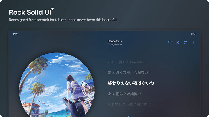 Demo - Tablet - Dark Mode