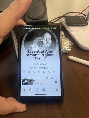 Alan Parsons Eseential folder opened