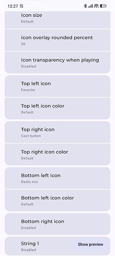 now-playing-screen-settings