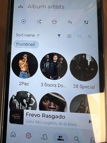 with thumbnail filter on